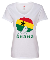 Ghana Flag Design - Hair