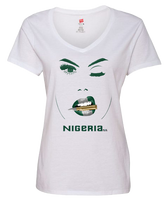Nigeria Flag Design - Lips