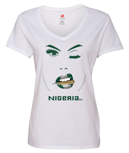 Nigeria Flag Design - Lips