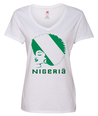 Nigeria Flag Design - Hair