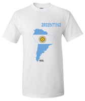 Men Argentina Short Sleeve T-Shirt