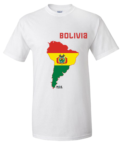 Men Bolivia Short Sleeve T-Shirt