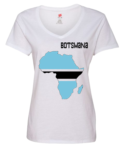 Women Botswana Short Sleeve T-Shirt