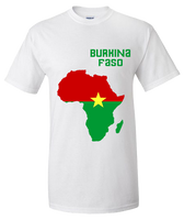 Men Burkina Faso Short Sleeve T-Shirt