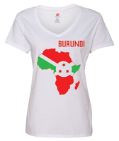 Women Burundi Short Sleeve T-Shirt