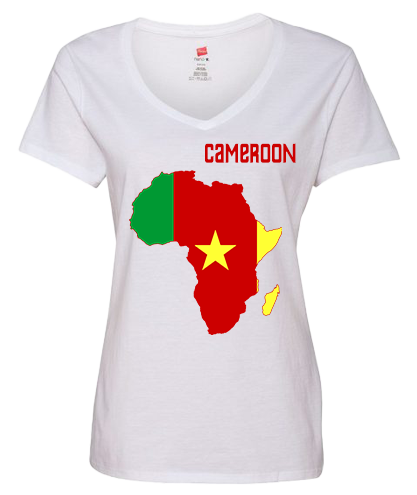 Women Cameroon Short Sleeve T-Shirt