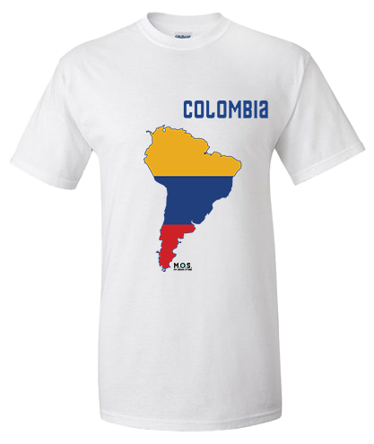 Men Colombia Short Sleeve T-Shirt