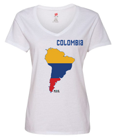 Women Colombia Short Sleeve T-Shirt