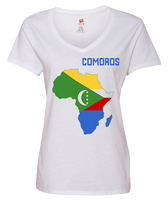 Women Comoros Short Sleeve T-Shirt