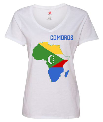Women Comoros Short Sleeve T-Shirt