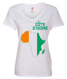 Women Ivory Coast Short Sleeve T-Shirt