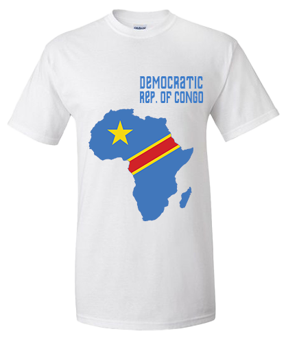 Men Dem. Rep. of Congo Short Sleeve T-Shirt