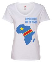 Women Dem. Rep. of Congo Short Sleeve T-Shirt