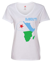 Women Djibouti Short Sleeve T-Shirt