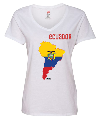 Women Ecuador Short Sleeve T-Shirt