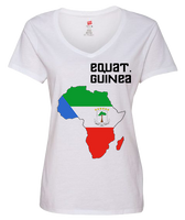 Women Equatorial Guinea Short Sleeve T-Shirt