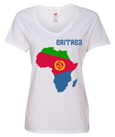 Women Eritrea Short Sleeve T-Shirt