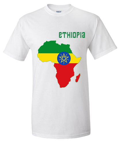 Men Ethiopia Short Sleeve T-Shirt