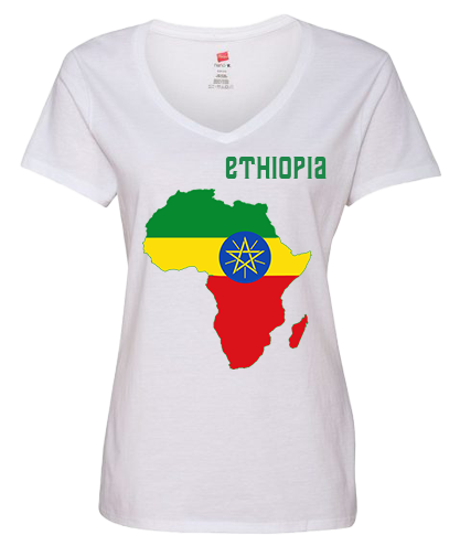 Women Ethiopia Short Sleeve T-Shirt