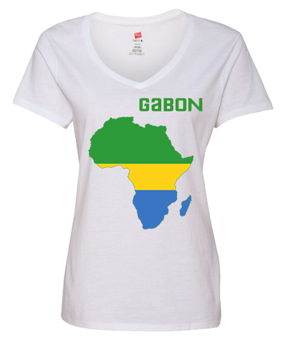 Women Gabon Short Sleeve T-Shirt