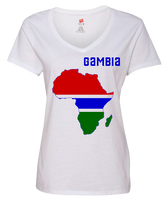 Women Gambia Short Sleeve T-Shirt