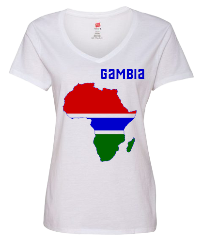 Women Gambia Short Sleeve T-Shirt
