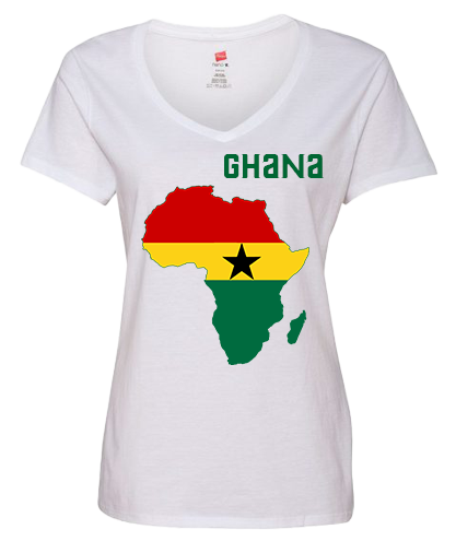 Women Ghana Short Sleeve T-Shirt