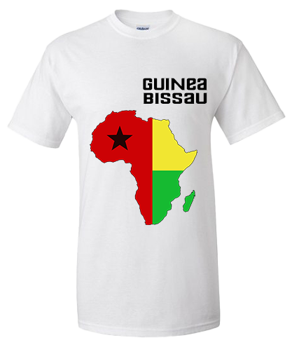 Men Guinea Bissau Short Sleeve T-Shirt