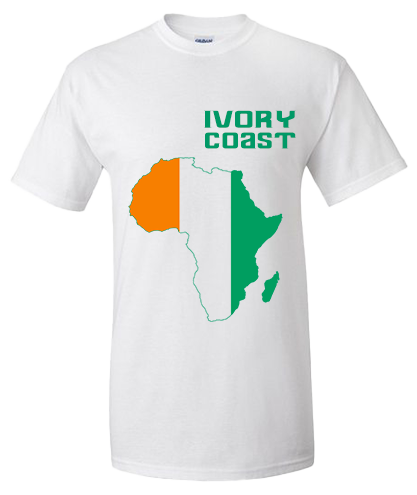 Men Ivory Coast Short Sleeve T-Shirt