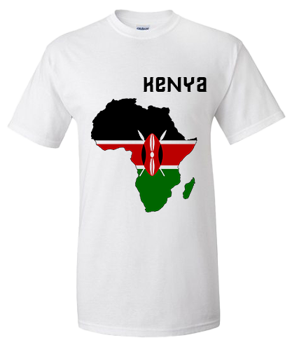 Men Kenya Short Sleeve T-Shirt