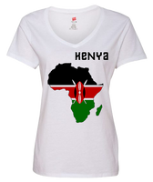Women Kenya Short Sleeve T-Shirt