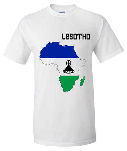 Men Lesotho Short Sleeve T-Shirt