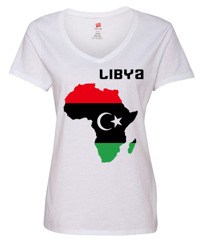 Women Libya Short Sleeve T-Shirt