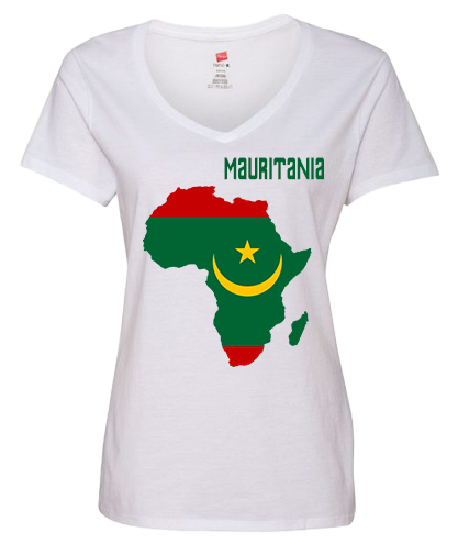 Women Mauritania Short Sleeve T-Shirt