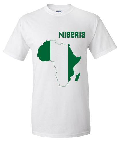 Men Nigeria Short Sleeve T-Shirt