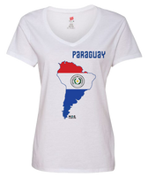 Women Paraguay Short Sleeve T-Shirt