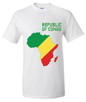 Men Republic of Congo Short Sleeve T-Shirt