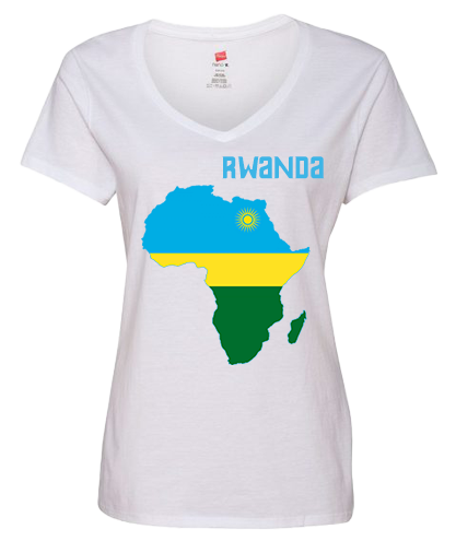 Women Rwanda Short Sleeve T-Shirt