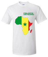 Men Senegal Short Sleeve T-Shirt