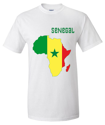 Men Senegal Short Sleeve T-Shirt