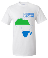 Men Sierra Leone Short Sleeve T-Shirt