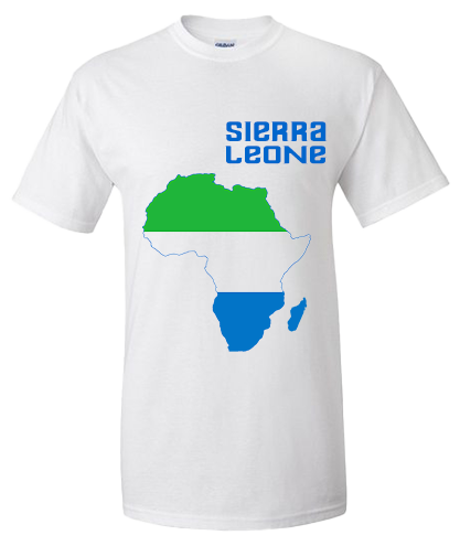 Men Sierra Leone Short Sleeve T-Shirt