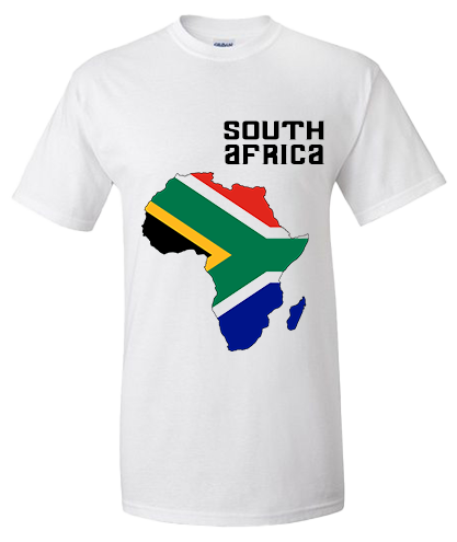 Men South Africa Short Sleeve T-Shirt