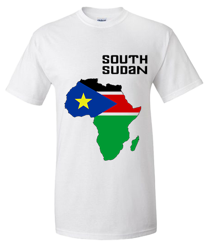 Men South Sudan Short Sleeve T-Shirt