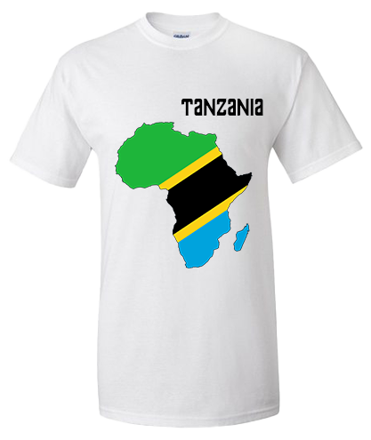 Men Tanzania Short Sleeve T-Shirt