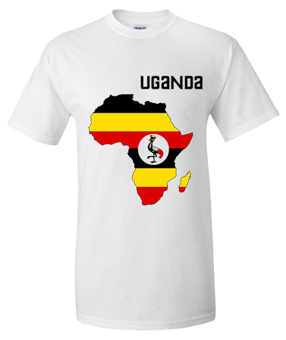 Men Uganda Short Sleeve T-Shirt