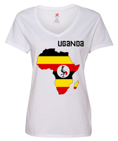 Women Uganda Short Sleeve T-Shirt