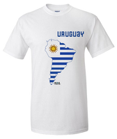 Men Uruguay Short Sleeve T-Shirt