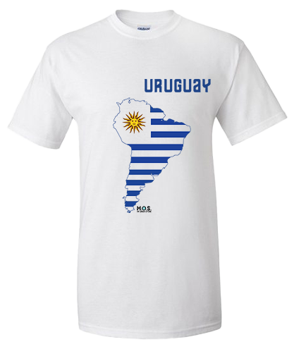 Men Uruguay Short Sleeve T-Shirt