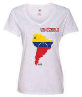 Women Venezuela Short Sleeve T-Shirt